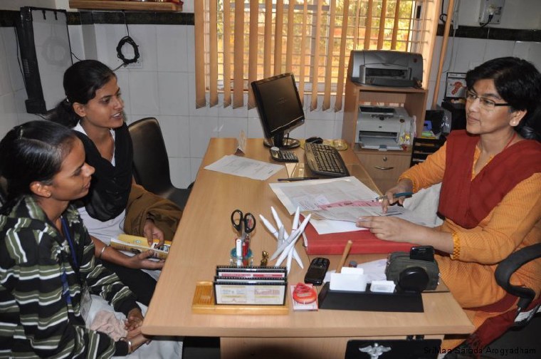 Gynaecology consultation during the Wellness Initiative Health Fest