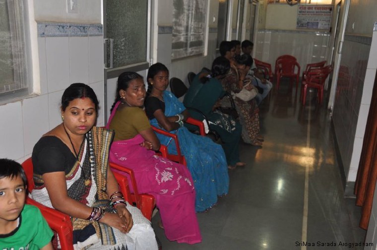 Patients attending the Wellness Initiative Health Fest